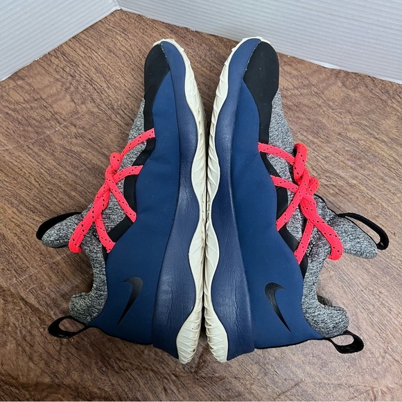 Nike City Loop Blue and Gray Neon Laces Sneakers Shoes Size 9.5 - Picture 8 of 13